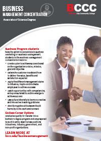 Business Management Program Card 