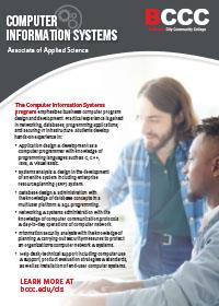 Computer Information Systems Program Card 