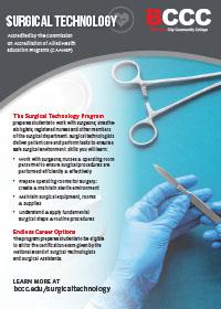 Surgical Technology Program Card 