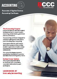 Accounting Program Card 
